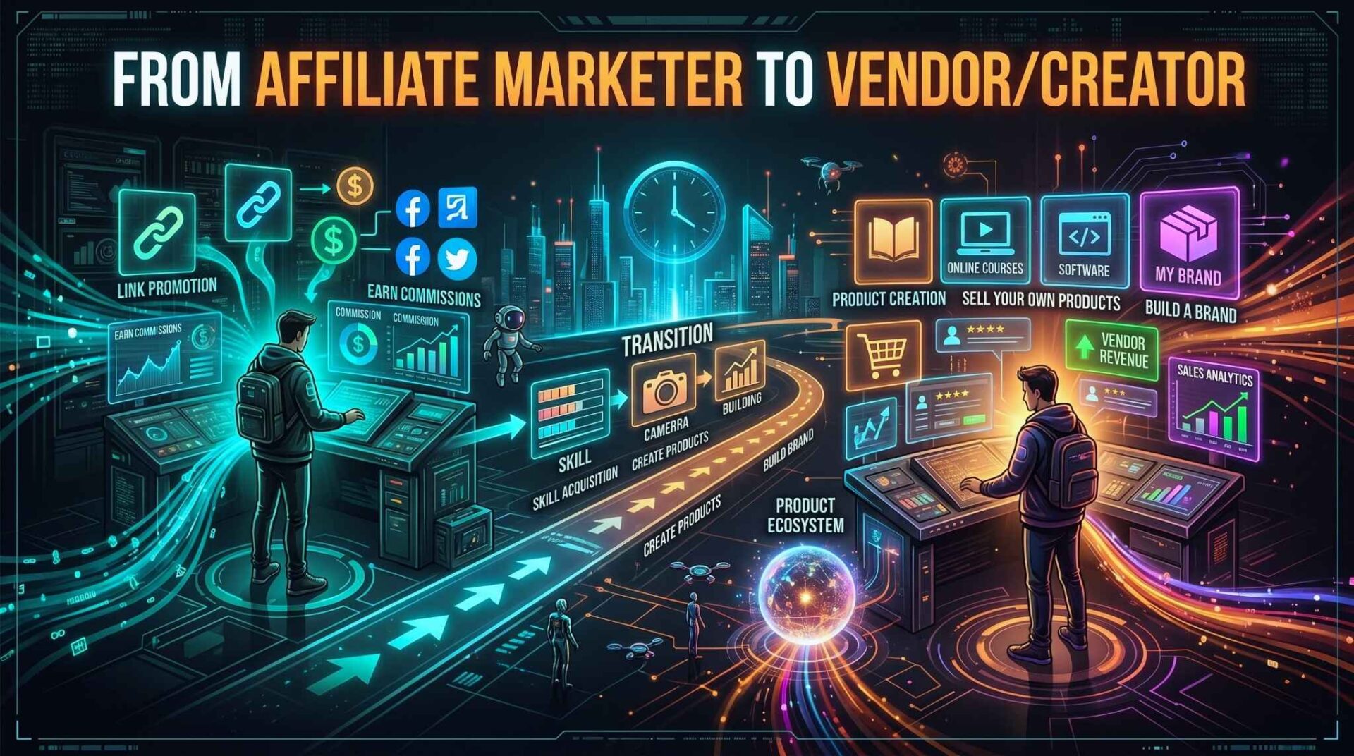 From Affiliate Marketer To VendorCreator